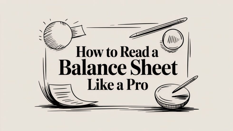 How to Read a Balance Sheet Like a Pro - Bookkeeping and Accounting