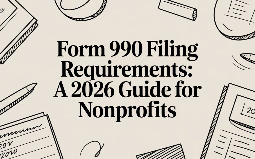 Navigating Form 990 Filing Requirements: A 2026 Compliance Guide