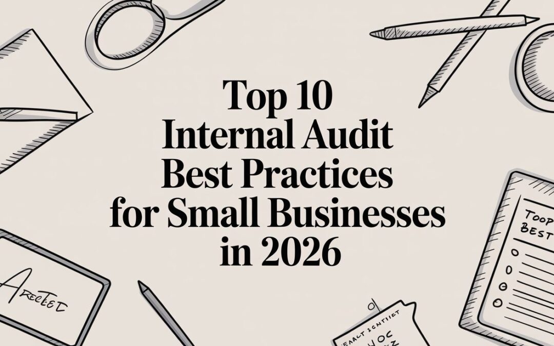 Top 10 Internal Audit Best Practices for Small Businesses in 2026