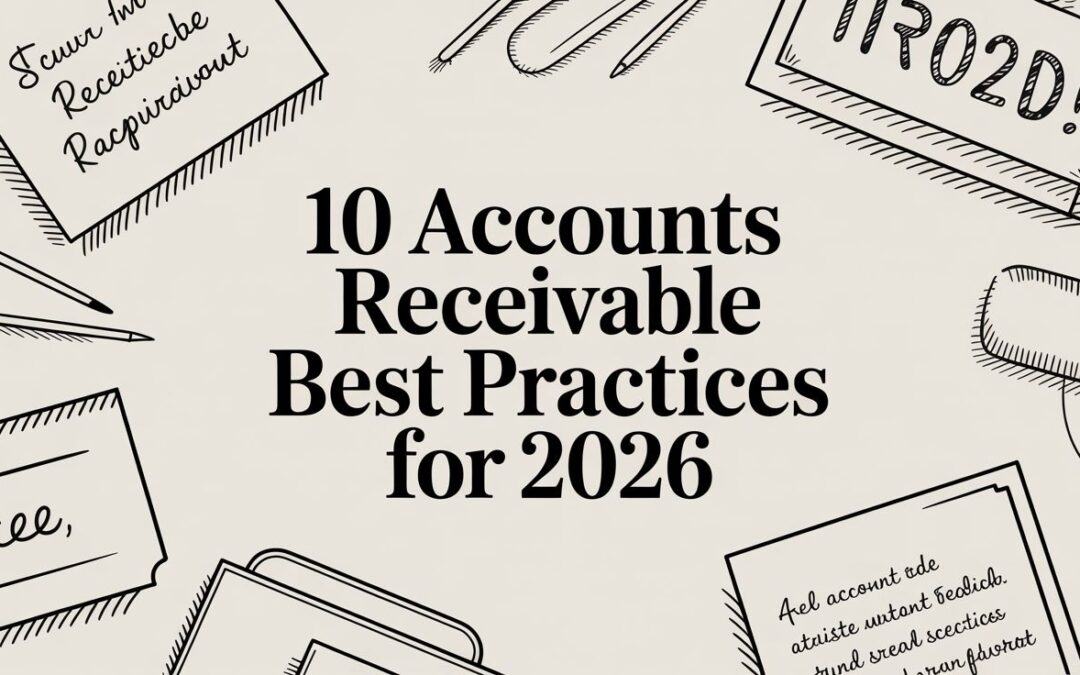 10 Accounts Receivable Best Practices for 2026