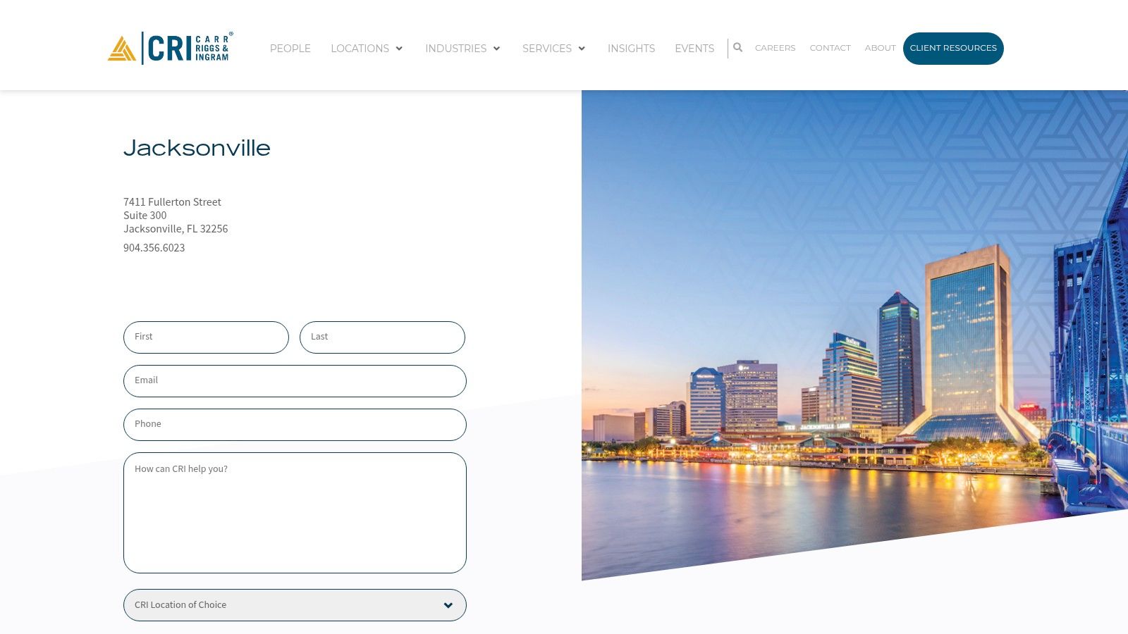 Carr, Riggs & Ingram (CRI) – Jacksonville Office