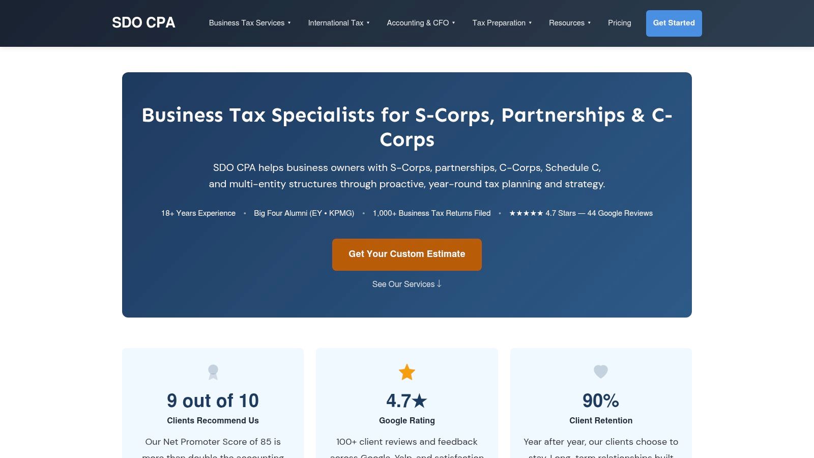 SDO CPA