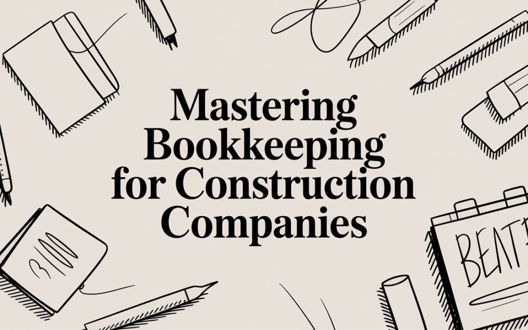 Mastering Bookkeeping for Construction Companies