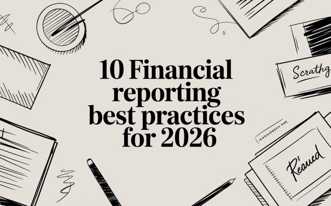 10 Financial Reporting Best Practices for 2026