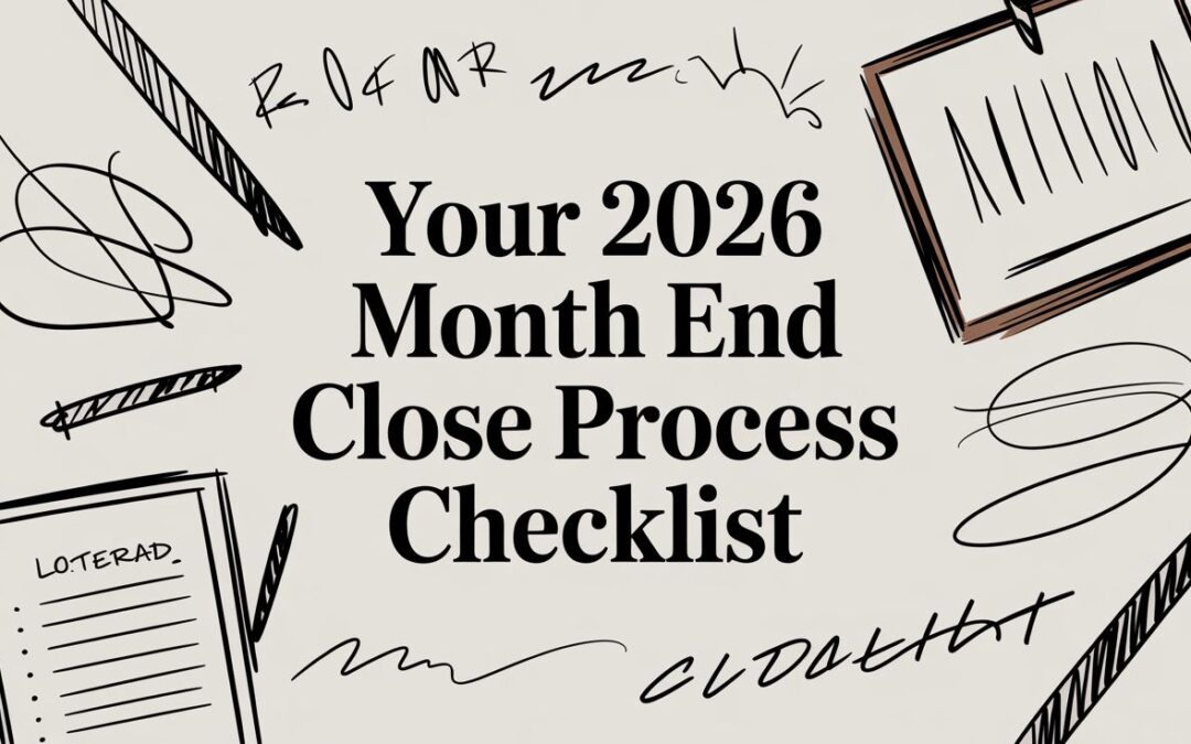 Your 2026 Month End Close Process Checklist