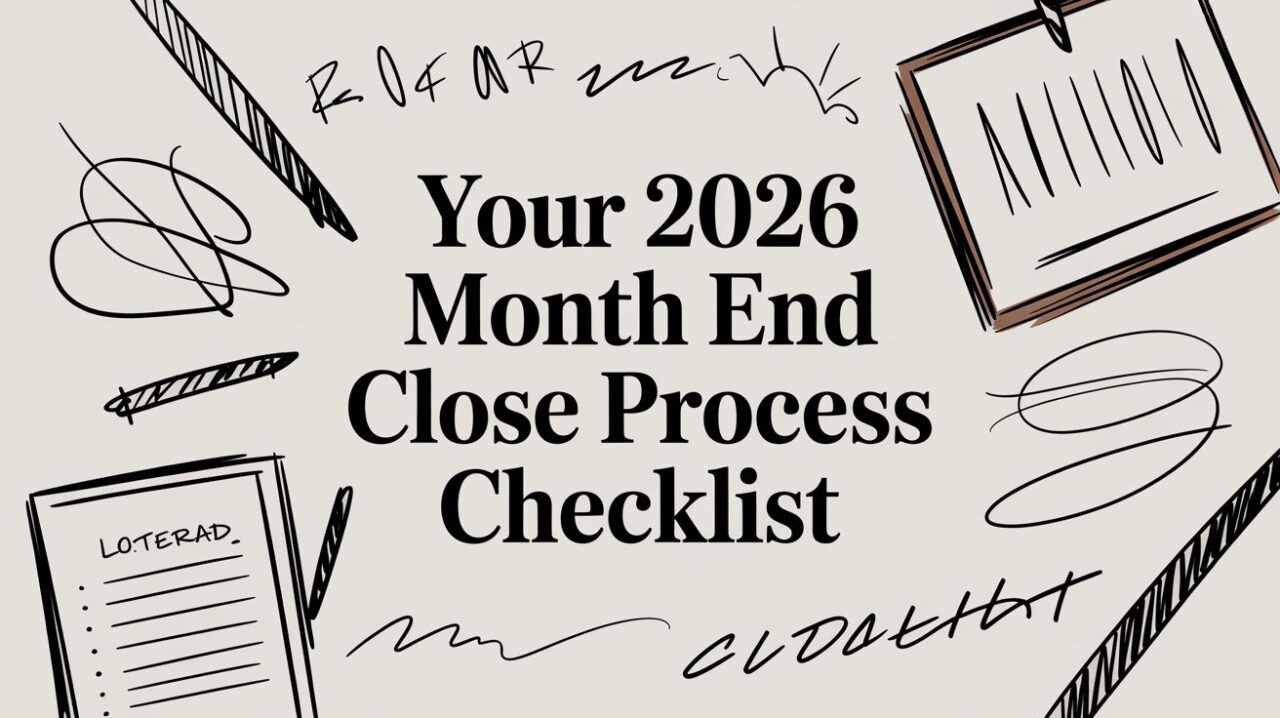 Your 2026 Month End Close Process Checklist - Bookkeeping and Accounting