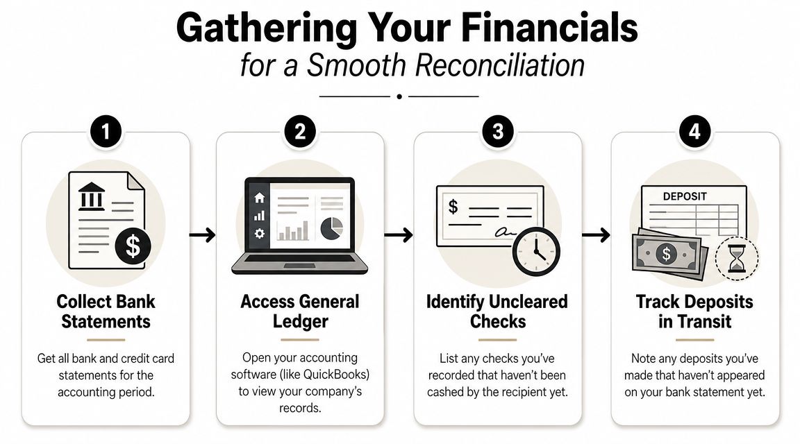 how to reconcile bank accounts