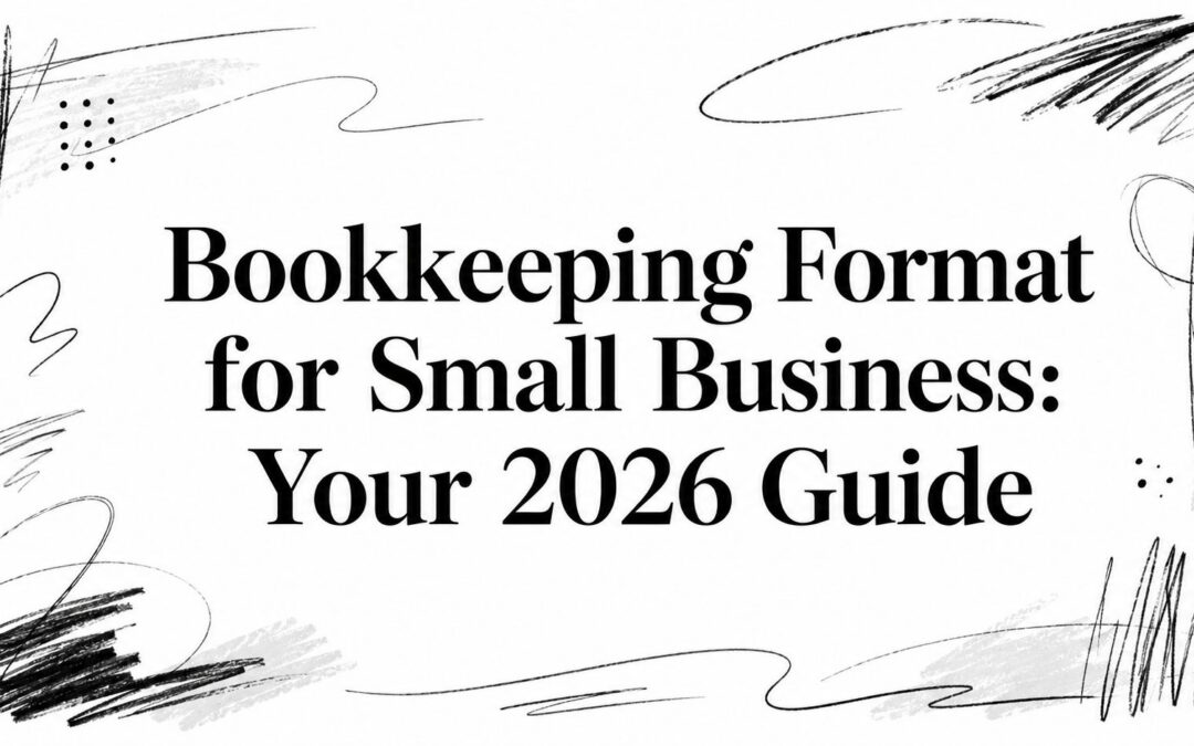 Bookkeeping Format for Small Business: Your 2026 Guide