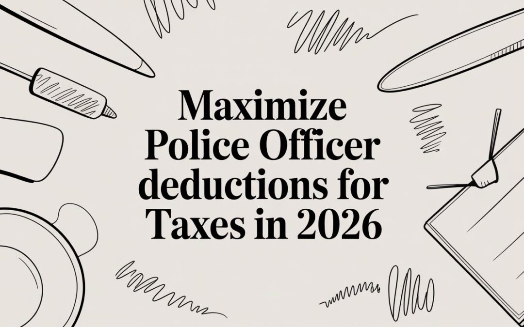 Maximize Police Officer Deductions for Taxes in 2026