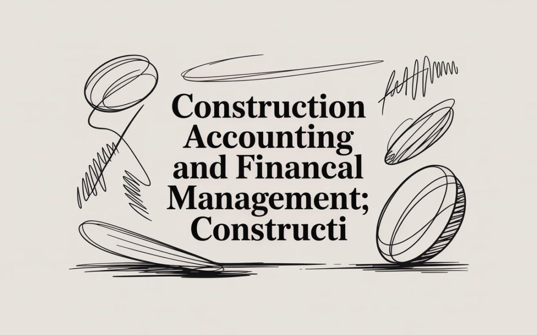 Construction Accounting and Financial Management: Constructi