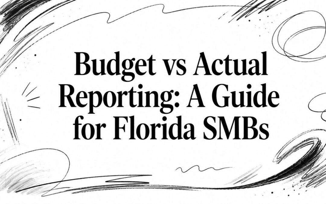 Budget vs Actual Reporting: A Guide for Florida SMBs
