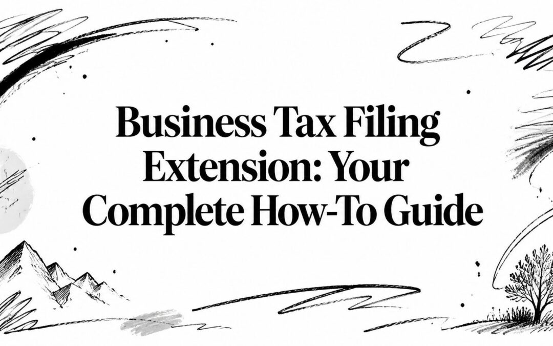 Business Tax Filing Extension: Your Complete How-To Guide