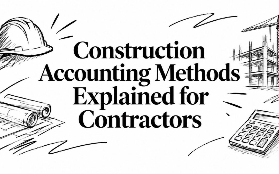 Construction Accounting Methods Explained for Contractors