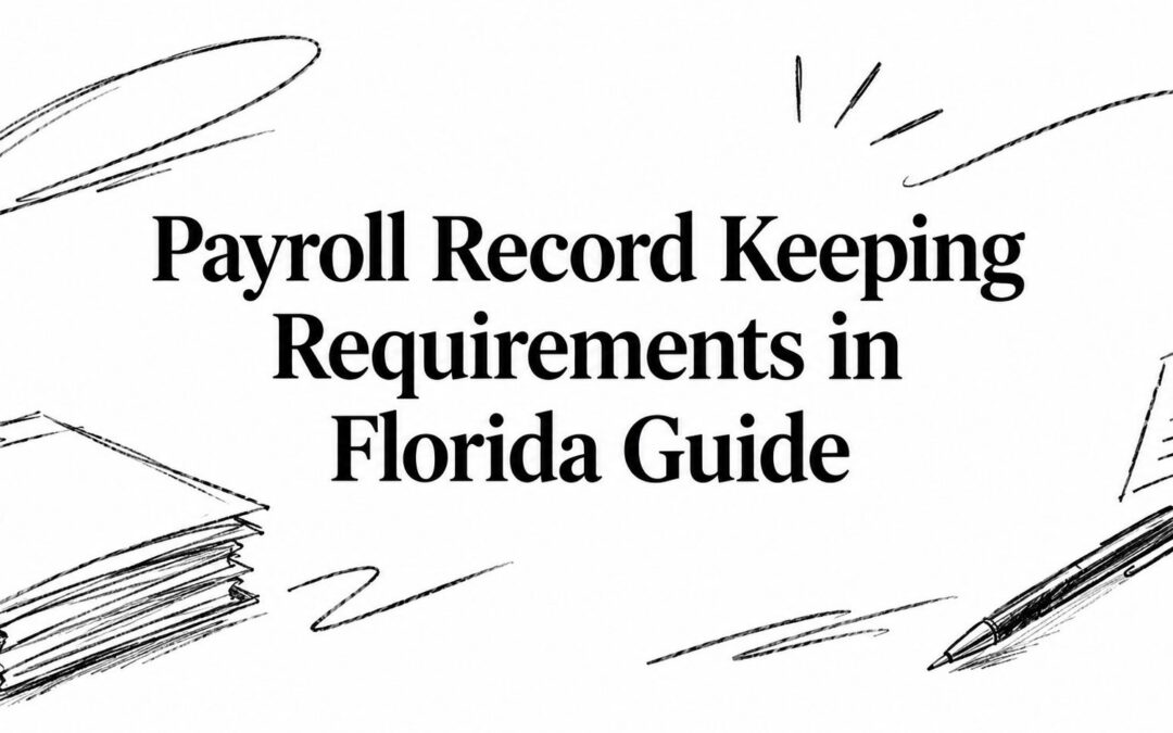 Payroll Record Keeping Requirements in Florida Guide