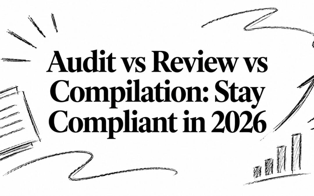 Audit vs Review vs Compilation: Stay Compliant in 2026