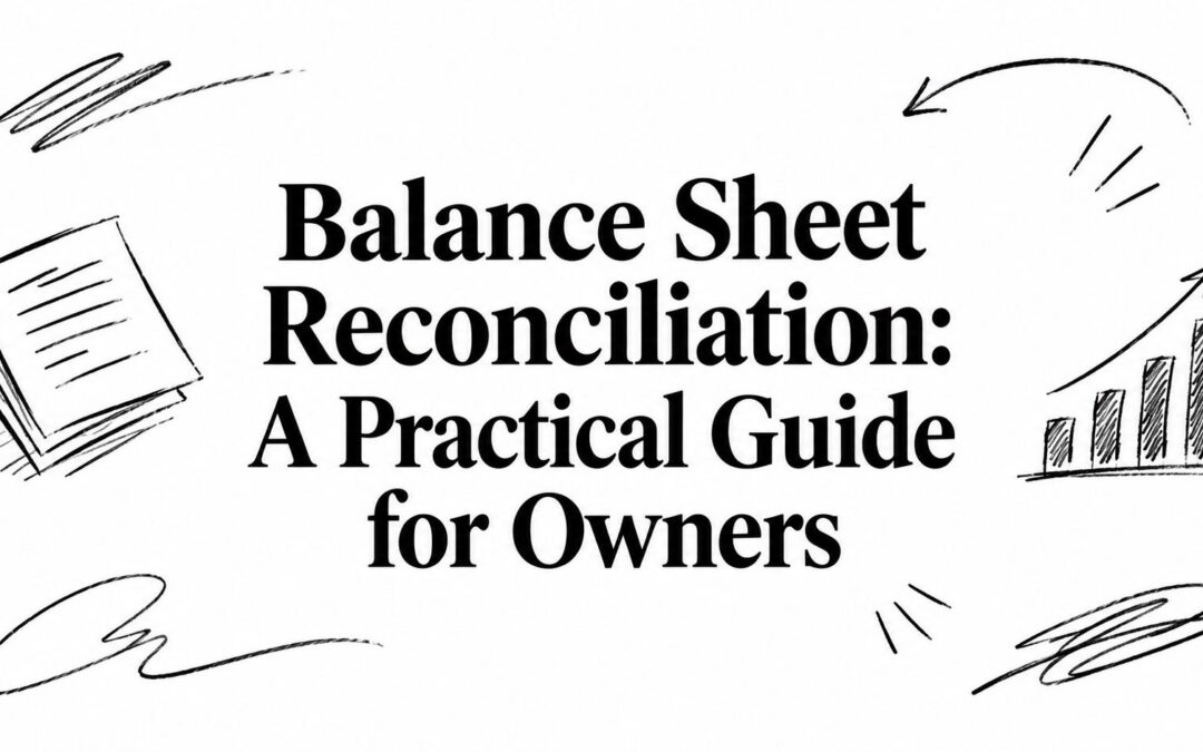 Balance Sheet Reconciliation: A Practical Guide for Owners