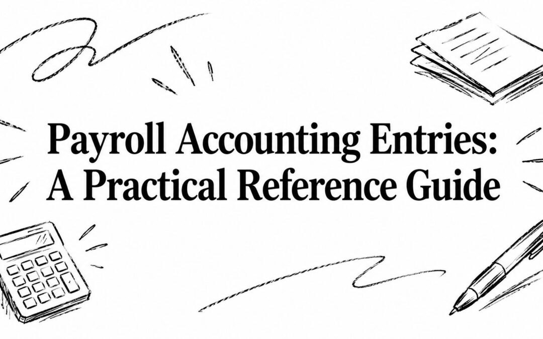 Payroll Accounting Entries: A Practical Reference Guide