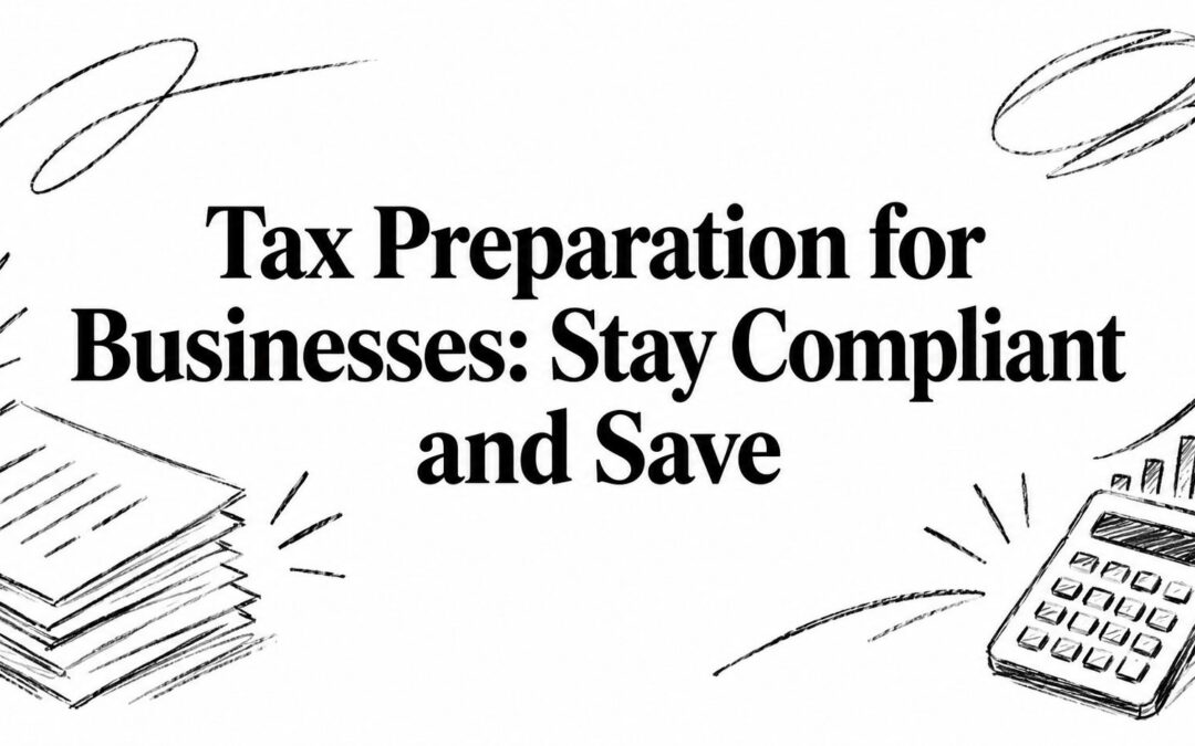 Tax Preparation for Businesses: Stay Compliant and Save