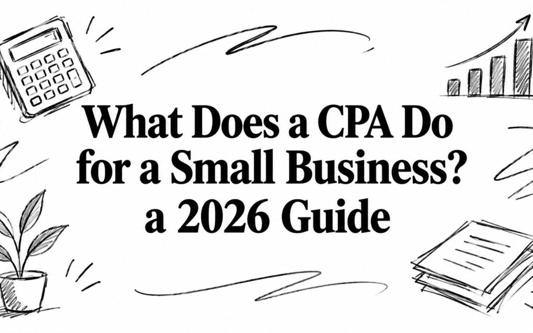 What Does a CPA Do for a Small Business? a 2026 Guide